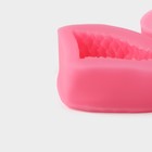 Молд «Хвост русалки», силикон, 10×5,8 см, цвет розовый - фото 4289592