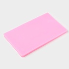 Молд для заливки Доляна «Тропические листья», силикон, 7 ячеек, 20.7×12 см, розовый - Фото 3