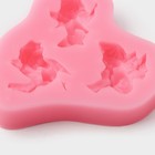 Молд Доляна «Ангелочки в ожидании», силикон, 8×7 см, цвет розовый - Фото 3