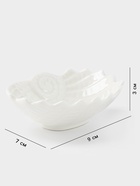 Блюдо «Ракушка», 9×7×3 см, керамика, белое - Фото 2