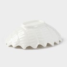 Блюдо «Ракушка», 9×7×3 см, керамика, белое - Фото 4