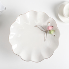 Подставка для десертов керамическая «Колибри», d=25 см - Фото 3