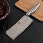 Нож - топорик кухонный «Металлик», лезвие 17 см - Фото 1