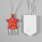 УЦЕНКА Гирлянда «Бахрома», 2.4×0.9 м, с насадками «Звёздочки», IP20, 138 LED, 220 В, 8 режимов, прозрачная нить, свечение белое - Фото 14