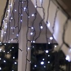 УЦЕНКА БАХРОМА уличная, Ш:4м, В:0.6м, Н.Т. LED-180-220V, 8 режимов, БЕЛЫЙ - Фото 2