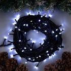 УЦЕНКА НИТЬ уличная, УМС, Д: 10 м, Н.Т. 3W LED-100-220V, мерцание, БЕЛЫЙ - фото 12059787