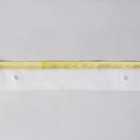 Штора для ванной Доляна «Лайн», 180×180 см, EVA, белая - Фото 3