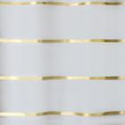 Штора для ванны Доляна «Лайн», 180×180 см, EVA, цвет серый - Фото 2