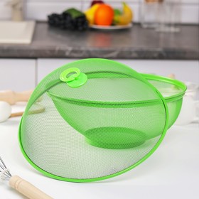 

Сито с крышкой для хранения продуктов Доляна «Вкус», d=29 см, цвет МИКС