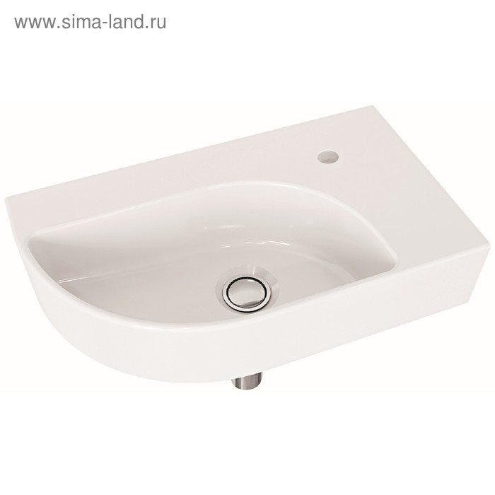 Раковина Cersanit CAMEO 45, с 1 отверстием под смеситель, белый - Фото 1