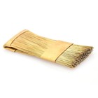 Щётка для чистки фрез, медная, 6 × 2 см, цвет золотистый - Фото 4
