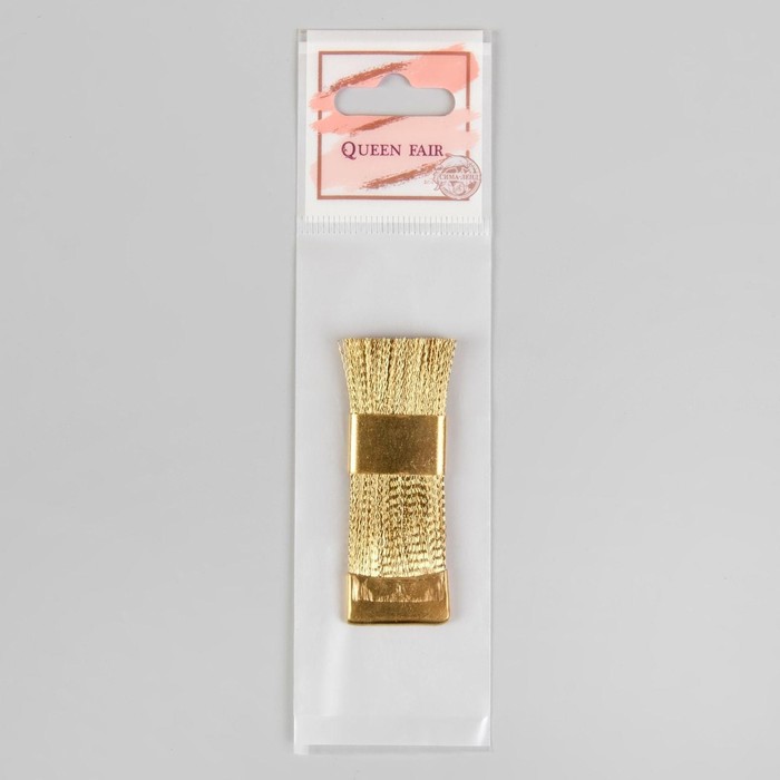 Щётка для чистки фрез, медная, 6 × 2 см, цвет золотистый - фото 1898250538