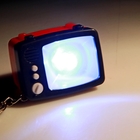 Фонарик свет на кольце "Телевизор" МИКС - Фото 4
