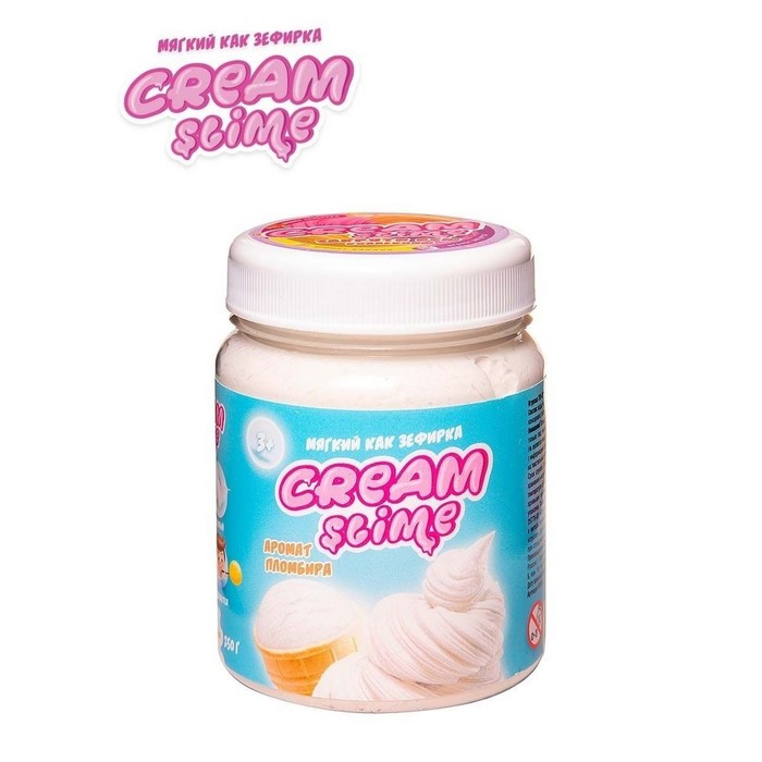 Игрушка ТМ «Slime»Cream-Slime с ароматом мороженого, 250 г - фото 1911402425