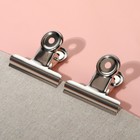 Зажимы для кроя, 5.2 см, 5 шт., цвет серебряный - Фото 4