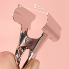 Зажимы для кроя, 6.3 см, 5 шт., металлические - Фото 3