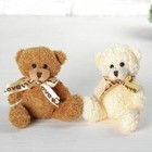 Мягкая игрушка «Медведь с бантом», цвет МИКС - фото 6250933