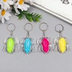 Фонарик свет на кольце "Лягушка" мигает МИКС 5х1,7х4 см (комплект 12 шт) - фото 20544946