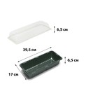 Мини - парник для рассады, 39×17.5×12 см, без вставок, тёмно-зелёный, пластик, Greengo - Фото 2