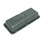 Мини - парник для рассады, 39×17.5×12 см, без вставок, тёмно-зелёный, пластик, Greengo - Фото 4