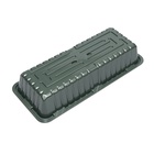 Мини - парник для рассады, 39×17.5×12 см, без вставок, тёмно-зелёный, пластик, Greengo - Фото 7