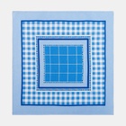 Платки носовые мужские «Этель», 30×30 см, набор 12 шт., голубые, рисунок МИКС, хлопок 100% - Фото 8