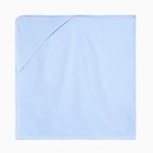Полотенце-уголок махровый "Крошка Я" 85х85 см, цвет нежно-голубой, 100% хлопок, 320 г/м2 - Фото 2