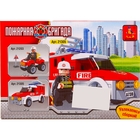 Конструктор Пожарная бригада "Машина", 94 детали - Фото 2
