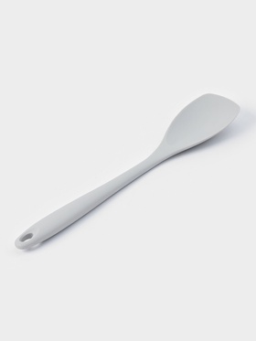 Лопатка Доляна «Рэми», 28.7×5.8 см, силикон, серый 4293900