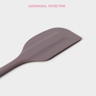 Лопатка кухонная Доляна «Рэми», 26.5×5 см, сиреневая - Фото 2