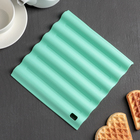 Подставка под горячее Доляна «Волна», 18 см, цвет МИКС - Фото 1