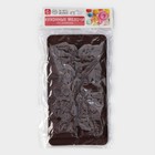 Форма для шоколада Доляна «Цифры», силикон, 20×11 см, 10 ячеек, коричневая - Фото 7