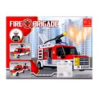 Конструктор Пожарная бригада «Машина», 210 деталей - Фото 4