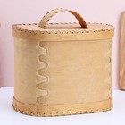 Хлебница с крышкой на 2 булки, 24×16×20 см - Фото 2