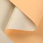 Пленка матовая для цветов двухсторонняя "Зефир", персиково-бежевый, 0,6 х 10 м - фото 319704750