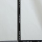 Плёнка матовая для цветов "С любовью!", белый, 57 см х 5 м - Фото 3