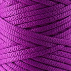 Шнур для вязания "Классика" 100% полиэфир 3мм 100м (215 т.сиреневый) - фото 9466403