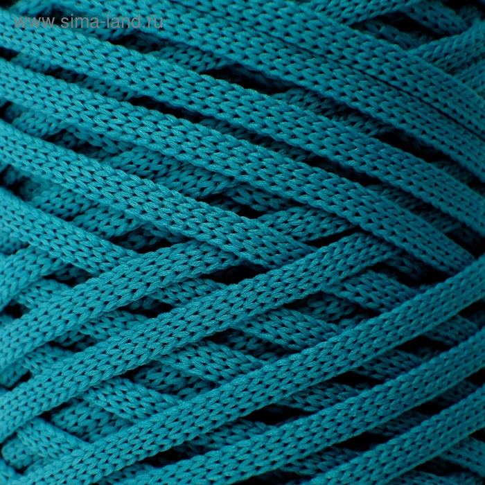 Шнур для вязания "Классика" 100% полиэфир 3мм 100м (173 морская волна) - Фото 1
