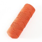 Шнур для вязания "Классика" 100% полиэфир 3мм 100м (127 кирпичный) - фото 805999368