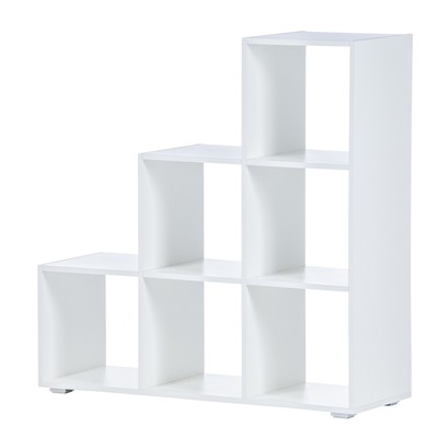 Стеллаж кубический «Клик Мебель. Инмарк», 1050×356×1065 мм, цвет белый