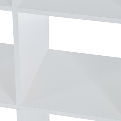 Стеллаж кубический «Клик Мебель. Инмарк», 1400×356×1410 мм, цвет белый