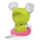 Мягкая игрушка «Мышка Пшоня» в платье с капюшоном, 15 см - Фото 3