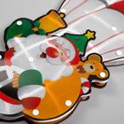 Светодиодная фигура «Дед Мороз на парашюте» 19 × 42 см, пластик, 220 В, свечение мульти (RG/RB) - Фото 3