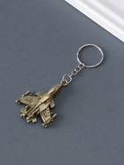 Металлический брелок для ключей на кольце «Самолет», - Фото 2