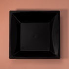 Тарелка одноразовая для фуршета, 17.2 см, пластик, квадратная, глубокая, МИКС - Фото 3