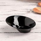 Форма пластиковая одноразовая для фуршета «Содо», 50 мл, 9,5 см, чёрная 4655682 - фото 13160254