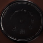 Форма пластиковая одноразовая для фуршета «Содо», 50 мл, 9,5 см, чёрная 4655682 - фото 13160246