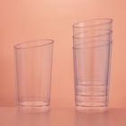 Стакан одноразовый для фуршета «Конический экстра», 150 мл, пластик, прозрачный - Фото 3