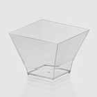 Форма одноразовая для фуршета «Пагода», 120 мл, пластик, прозрачная - Фото 3