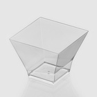 Форма одноразовая для фуршета «Пагода», 120 мл, пластик, прозрачная - Фото 4